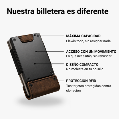 VALKIT Wallet — Llevá todas tus tarjetas y efectivo, sin el bulto