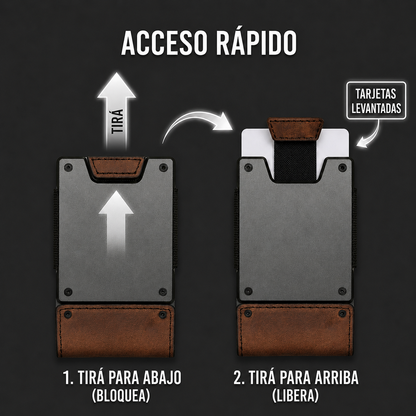 VALKIT Compact — Llevá todas tus tarjetas y efectivo, sin el bulto
