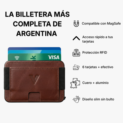VALKIT MagSafe Wallet - Lleva todo con tu celular
